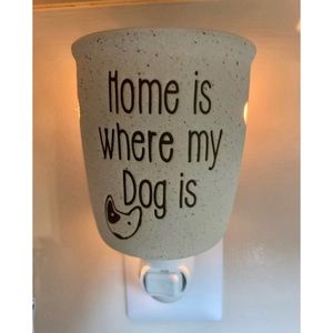 Home Is Where My Dog Is Scentsy Mini Warmer